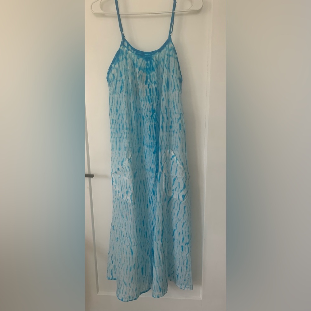 Jackpot Aqua Blue Maxi Dress